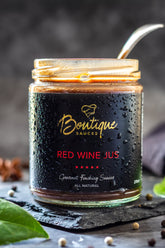 Red Wine Jus jar, centred