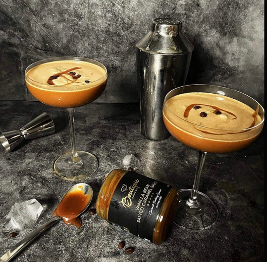 Salted Caramel Espresso Martini - Vanilla Salted Caramel sauce - boutique sauces