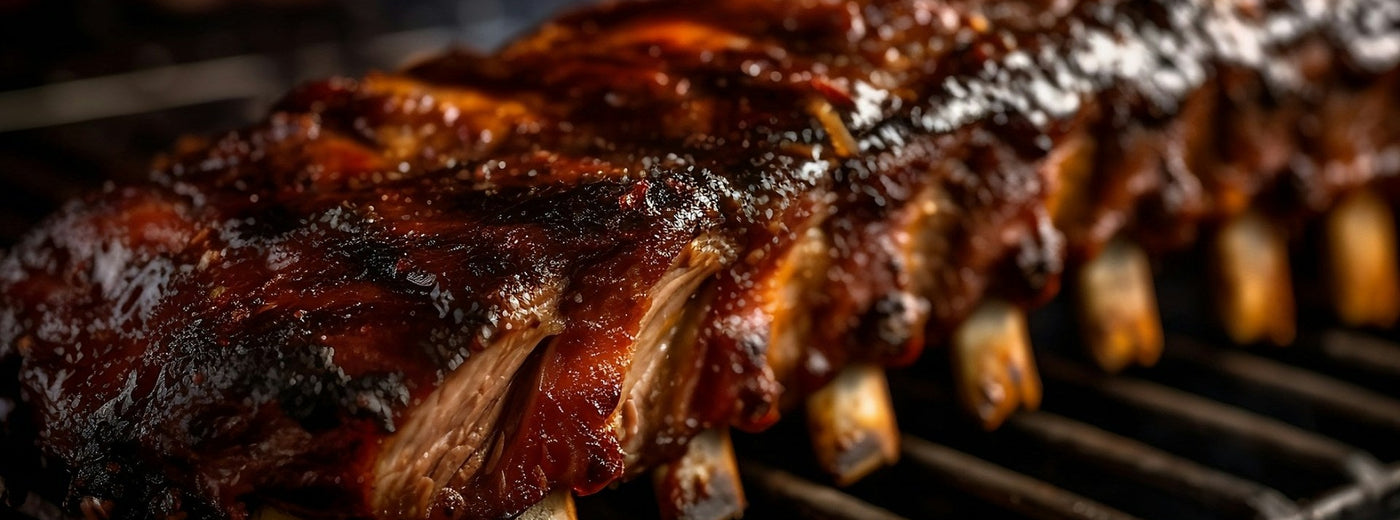 Sticky Pork Ribs with Chipotle Pineapple & Lime Sauce