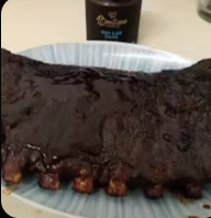 Easy Oven-Baked Ribs with Beef & Rib Sauce