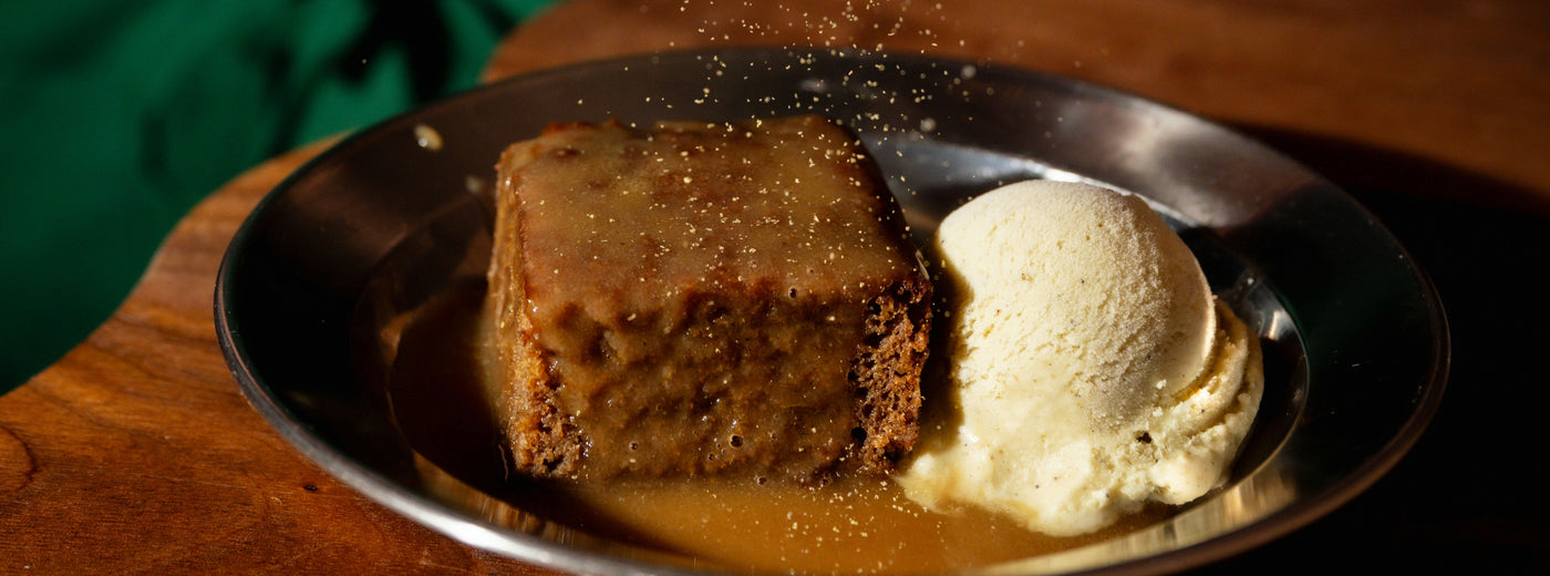 Mini Sticky Date Puddings with Vanilla Salted Caramel Sauce